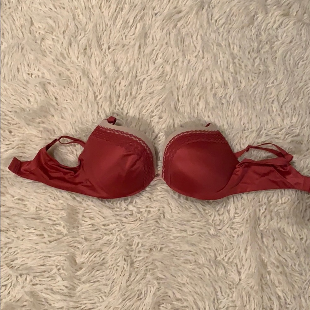 VS Red Push Up Bra